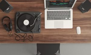 music laptop